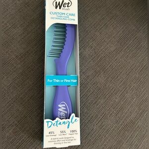 WET BRUSH Custom Care Thin Hair Detangling Comb NWT